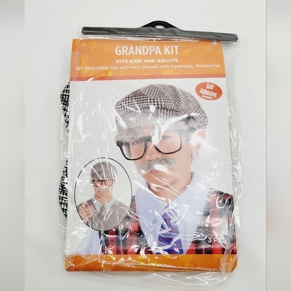 None Other - NWT‎ Kids grampa kit for dressing up or Halloween costumes